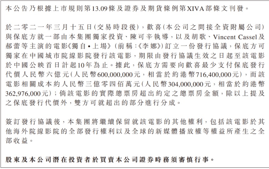 欢喜传媒盘中涨幅扩大至10% 报2.61港元
