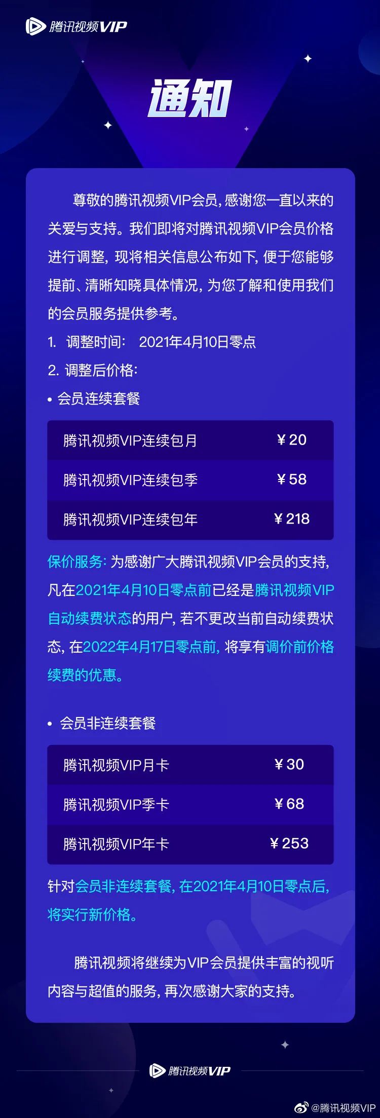 爱奇艺涨价后 腾讯视频也要涨价了 券商:未来仍会持续提价