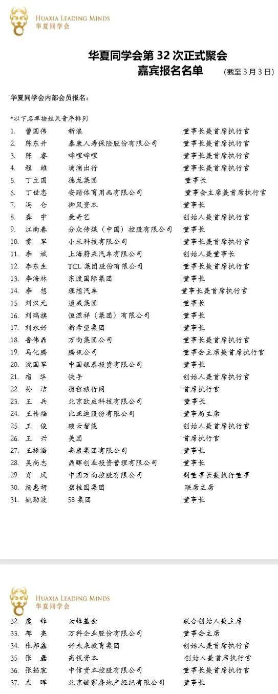 雷军的神秘聚会参会者全是千亿大佬!里面藏了什么玄机?