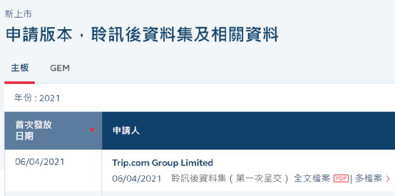港媒:携程将于明日启动招股