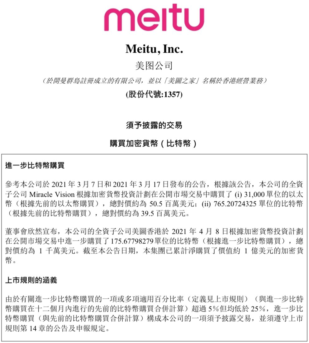 真香?全球上市公司争相持有比特币