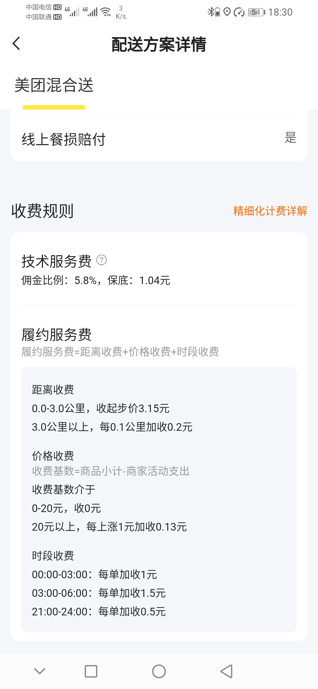 美团调整配送抽佣:按距离、价格、时段计费