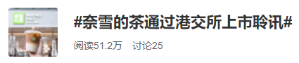 通过上市聆讯!奈雪的茶即将“流血上市” 网友:上市有买一送一活动吗?